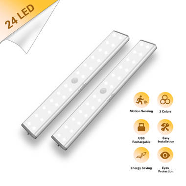 Good Earth Lighting 7 in Rechargeable LED Motion activated Closet